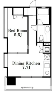 朝日フリーディオ武蔵境【4階】の間取り