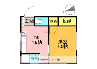 三協ビル【4階】の間取り