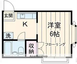 東京都国分寺市東元町4丁目【アパート】の間取り