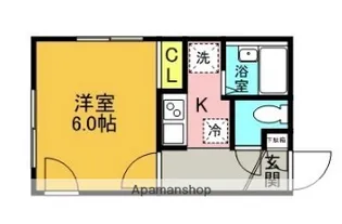 NASIC武蔵境【1階】の間取り