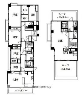 ロイヤルシティ西荻窪Ⅱ【5階】の間取り