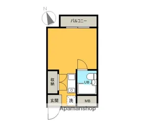 アメニティコウヤマ第6ガーデン【2階】の間取り