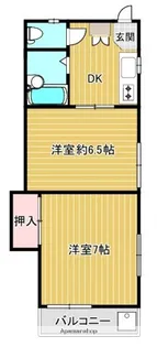 エスパシオ田無【2階】の間取り