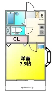 モンシャトー富士【2階】の間取り