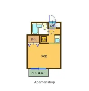 コーポ寿【2階】の間取り
