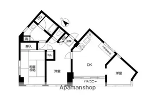 サンコウビル【4階】の間取り