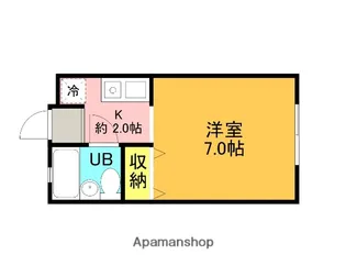 Mハウス【2階】の間取り