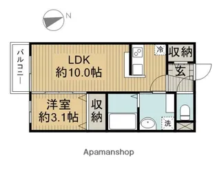 プルミエル 【2階】の間取り