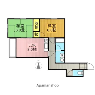 LA吉祥寺【4階】の間取り