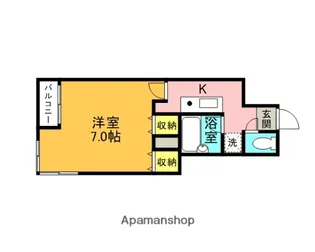 コンフォートいづみ【3階】の間取り
