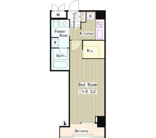 上水南アパートメント【2階】の間取り