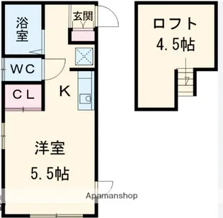 サンシャイン荻窪【1階】の間取り