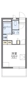 レオパレスNISHIGAIⅡ【3階】の間取り