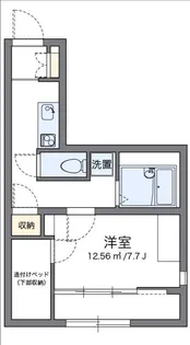 レオパレスSOLA【2階】の間取り
