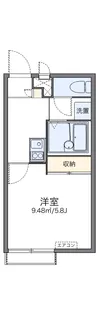 レオパレスSmile Life【2階】の間取り