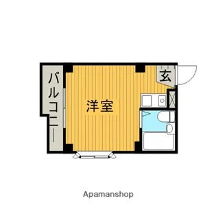 のんびりハウス その2【4階】の間取り