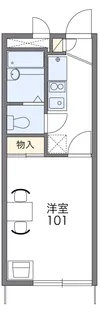 レオパレスNT【1階】の間取り