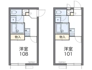 レオパレス本天沼ET【2階】の間取り