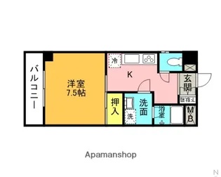 アンナプルナ【3階】の間取り