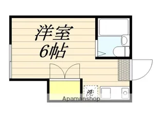 アルペジオ多摩【106号室】の間取り