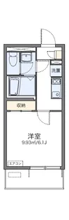 レオネクストNISHIGAIⅢ【102号室】の間取り