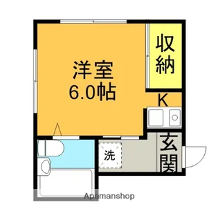 メゾンヤコウ【2階】の間取り