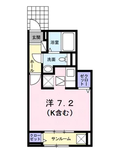 アライブ 国立【1階】の間取り