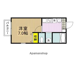 グレーシア美原【2階】の間取り