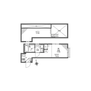 ピア桜上水【2階】の間取り