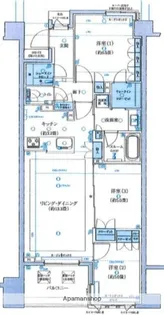 クリオ東小金井パークフロント【7階】の間取り