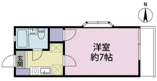 エーデルヴァイス【1階】の間取り
