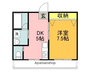 グレース東町【1階】の間取り