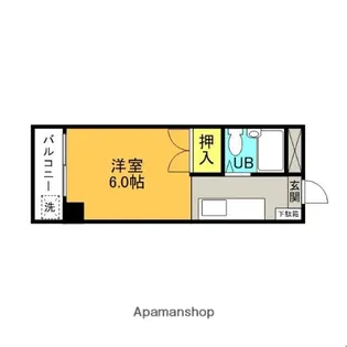 東京都小平市上水本町5丁目【マンション】の間取り