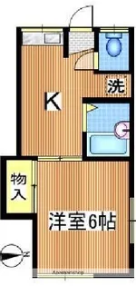 新正荘【2階】の間取り