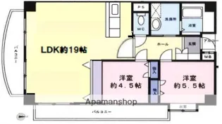 ネオアージュ三鷹【3階】の間取り