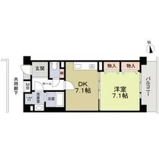 コーポレート武蔵境【4階】の間取り