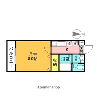 フェリシテ【2階】の間取り