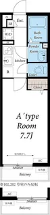 リブリ・調布【2階】の間取り