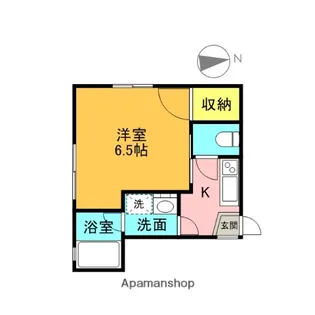 ビーム吉祥寺【101号室】の間取り