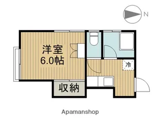ノースハイム津田【2階】の間取り
