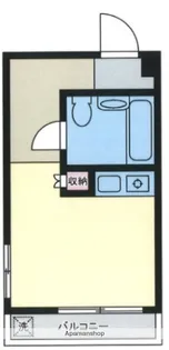 東京都小平市上水本町4丁目【マンション】の間取り