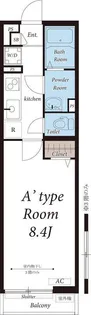 リブリ・Y’S諏訪町【3階】の間取り