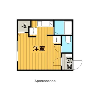 NASIC武蔵境【3階】の間取り