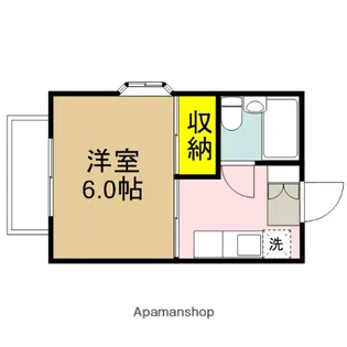 コクテール【2階】の間取り