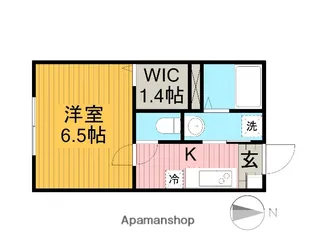 SOLEADO MITAKA(ソレアード三鷹)【1階】の間取り