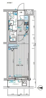 メインステージ武蔵関駅前【4階】の間取り