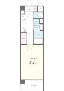 クレストI【1階】の間取り