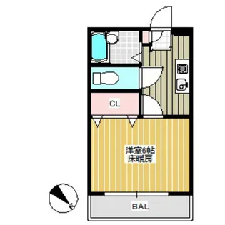 プラザアネックス【2階】の間取り
