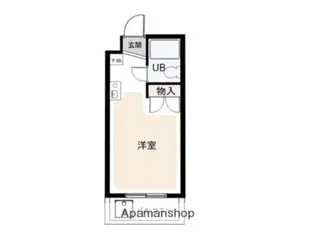 三恵ハイム三鷹【1階】の間取り