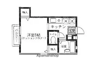 グリーンポート吉祥寺A棟【1階】の間取り